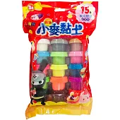 忍者兔安全小麥黏土：15色美味甜點澎湃包