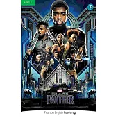 Pearson English Readers Level 3：Marvel - Black Panther(Book + Audiobook + Ebook)