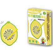 吉波鳥隨身造型 創意磁力珠畫板-檸檬