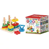 吉波鳥兒童互動學習四柱盒套組