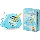 吉波鳥隨身造型 創意磁力珠畫板-三角龍