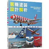 客機塗裝設計解析：觀察世界各大航空公司塗裝色彩的魅力 世界飛機系列14