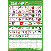 我愛ㄅㄆㄇ掛圖(平式)