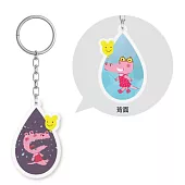 愛哭公主壓克力鑰匙圈吊飾