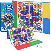 【FUNDO 樂多】磁力摺疊棋-Flying Chess飛行棋：建立良好心態，建立邏輯策略思考
