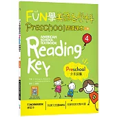 FUN學美國各學科Preschool閱讀課本4：介系詞篇【二版】(菊8K+ WORKBOOK練習本+寂天雲隨身聽APP)