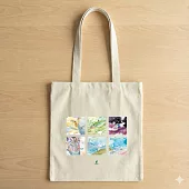 百川帆布袋：從山澗到海口，追尋淡水魚的一年旅程