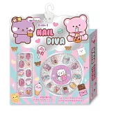 萌萌動物─指甲貼片(NAIL DIVA)