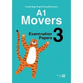 Cambridge YLE A1 Movers模擬試題 3 (附隨掃隨聽QR CODE音檔) (A1 Movers)