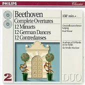 Beethoven: Complete Overtures ; 12 Minuets ; 12 German Dances ; Contredanses / Masur / Marriner