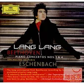 BEETHOVEN : Piano Concertos Nos. 1 + 4 / Lang Lang , Christoph Eschenbach & Orchestre de Paris ( 1 CD + 1 Bonus DVD )