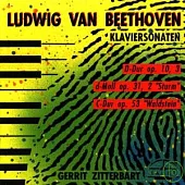 Gerrit Zitterbart, Klavier / Ludwig vanBeethoven Klaviersonaten D-Dur op. 10, 3 d-Moll op. 31,2 Sturm C-Dur op. 53 Waldstein