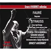 Faure: Requiem & R. Strauss: 4 Last Songs / Stich-Randall(Soprano), Souzay(Baritone), Ansermet(Conductor)