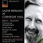 LAZAR BERMAN AT CARNEGIE HALL (2CD)