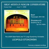 Great Artists in Moscow Conservatoire - Leopold Stokowski