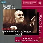 Walter with Wiener Philharmoniker/Mozart symphony No.38,40 / Walter