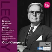 Brahms: Ein Deutsches Requiem, etc./ Klemperer, Cologne Radio Symphony Orchestra