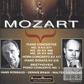 Mozart: Piano Concertos 20, 25, 9 etc. / Gieseking / Rosbaud