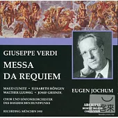 Verdi: Messa Da Requiem (2CD) / Jochum (Muchen 1950)