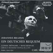 Brahms: Ein Deutsches Requime / Schuricht (1955)