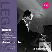 BRAHMS: Piano Concerto No. 1, CHOPIN: Ballade No. 3, LISZT: Mephisto Waltz No. 1 / Katchen(piano), Kempe(conductor) BBC Symphony