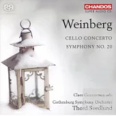 Weinberg: Cello Concerto/ Symphony No.20 / Claes Gunnarsson (cello), Gothenburg Symphony Orchestra, Thord Svedlund (SACD)