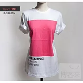 BIGBANG / BIGBANG 2012 STILL ALIVE炫彩方塊潮T G-DRAGON款 (魔法粉紅)_L