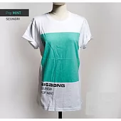 BIGBANG / BIGBANG 2012 STILL ALIVE炫彩方塊潮T SEUNGRI款 (流行薄荷綠)_M