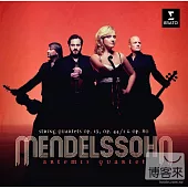 Mendelssohn : String Quartets No.2 Op. 13 /No. 3 Op. 44 No. 1 / No. 6 Opus 80 / Artemis Quartet (2CD)