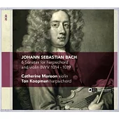 J.S. Bach: Sonatas for Violin & Harpsichord Nos. 1-6, BWV1014-1019 / Ton Koopman, Catherine Manson(2CD)