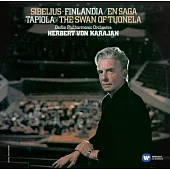 西貝流士：傳奇、黃泉下的天鵝、卡列利亞組曲、芬蘭頌、悲傷圓舞曲、塔比奧拉 / 卡拉揚〈指揮〉柏林愛樂