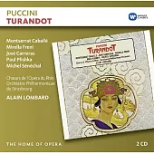 Home Of Opera: Puccini - Turandot / Caballe, Freni, Carreras / Lombard & Strasbourg (2CD)