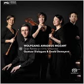 Mozart: Gran Partita / Quatuor Dialogues, Ewald Demeyere (SACD)