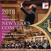 2018維也納新年音樂會 / 黎卡多‧慕提 & 維也納愛樂 (2CD)