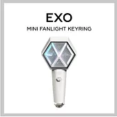 官方迷你手燈鑰匙圈 SM ARTIST MINI FANLIGHT KEYRING - EXO (韓國進口版)