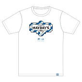 [Just Rock It 2019 藍 BLUE 巡迴演唱會 鳥巢場限定周邊商品] 五月天 / BLUE Mayday 白T - L