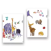 吳青峰 太空備忘記 / 阿部弘士X吳青峰聯名PVC 資料夾