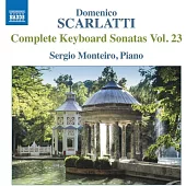 史卡拉第: 完整鍵盤奏鳴曲 Vol. 23 / 塞爾吉奧蒙泰羅 (鋼琴)