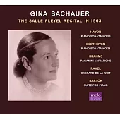 希臘最偉大鋼琴家Gina Bachauer / 1963年普蕾亞音樂廳音樂會實況