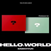 伯賢 BAEKHYUN ( EXO ) - HELLO,WORLD 迷你四輯 WORLD版 (韓國進口版)