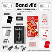 DAY6 - 9TH MINI ALBUM [BAND AID] 迷你九輯 NEMO ROCK BAND版 (韓國進口版)