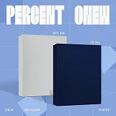 溫流 ONEW ( SHINee ) - 2ND ALBUM [PERCENT]【PHOTOBOOK VER版本隨機】(韓國進口版)