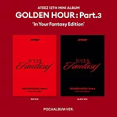 ATEEZ - [GOLDEN HOUR : PART.3 IN YOUR FANTASY版] 迷你十二輯 POCA隨機版 (韓國進口版)