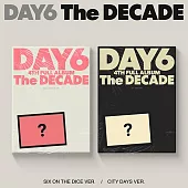 DAY6 - 4TH ALBUM [THE DECADE] 正規四輯 兩版合購 (韓國進口版)