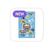 官方週邊商品 ZOA T MONEY TRANSPORTATION CARD 交通卡 G-DRAGON CU通路 藍色款 (韓國進口版)