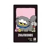 官方週邊商品 ZOA T MONEY TRANSPORTATION CARD 交通卡 G-DRAGON GS25通路 黑粉色款 (韓國進口版)