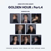 ATEEZ - [GOLDEN HOUR PART.4] 迷你十三輯 DG隨機版 (韓國進口版)