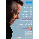 馬勒：第二號交響曲「復活」、紀錄片「音樂是來自心與靈魂的語言」/楊頌斯(指揮)阿姆斯特丹皇家大會堂管弦樂團、尼德蘭廣播合唱團 2DVD