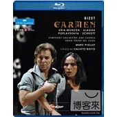 比才︰歌劇「卡門」/ 馬克.皮歐雷(指揮)西班牙巴塞隆納里西歐大劇院管弦樂團暨合唱團 (藍光BD)