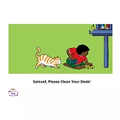 Samuel, Please Clean Your Desk!英語有聲繪本 (電子書)